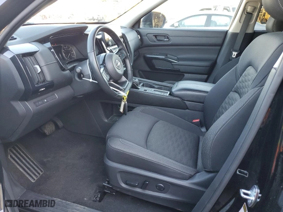 2023 Nissan Pathfinder SV with VIN 5N1DR3BA2PC241366, listed as a Copart auction lot 74316644 with 37,868 mi miles and Clean Title. Bid and sale history available at carsss.com. Image 7.