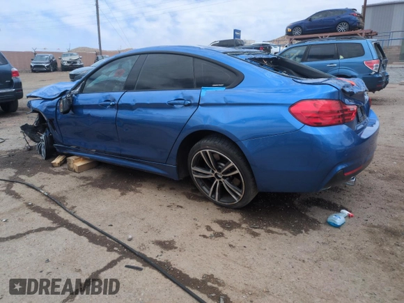 2016 BMW 4 Series 435i xDrive with VIN WBA4B3C51GG528052, listed as a Copart auction lot 53323445 with Not provided miles and Non repairable. Bid and sale history available at DreamBid. Image 2.
