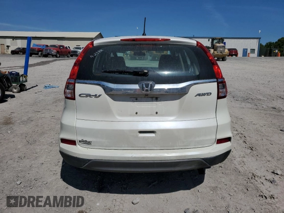 2016 Honda CR-V LX with VIN 5J6RM4H34GL040800, listed as a Copart auction lot 53055124 with 129,017 mi miles and Salvage Title. Bid and sale history available at carsss.com. Image 6.