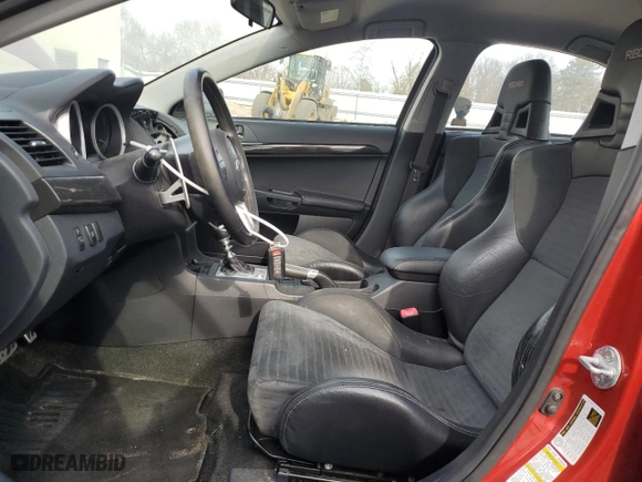 2008 Mitsubishi Lancer Evolution MR with VIN JA3AW56V08U051214, listed as a Copart auction lot 47769365 with 74,785 mi miles and Clean Title. Bid and sale history available at carsss.com. Image 7.