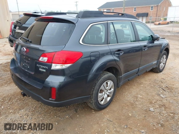 2012 Subaru Outback 2.5i with VIN 4S4BRBAC9C1246994, listed as a IAAI auction lot 42355640 with 193,530 mi miles and . Bid and sale history available at DreamBid. Image 4.