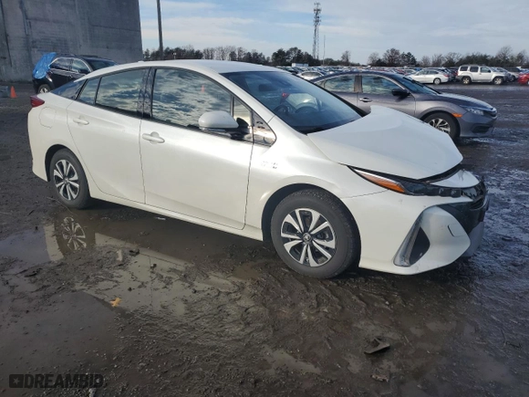 2018 Toyota Prius Prime Plus with VIN JTDKARFP3J3099170, listed as a Copart auction lot 70308512 with 147,615 mi miles. Bid and sale history available at carsss.com. Image 4.