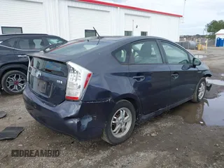2011 Toyota Prius I with VIN JTDKN3DU0B1440435, listed as a IAAI auction lot 41823491 with 163,028 mi miles. Bid and sale history available at carsss.com. Image 4.