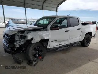2022 Chevrolet Colorado 2WD LT with VIN 1GCGSCEA3N1317980, listed as a Copart auction lot 58274145 with 25,157 mi miles and Salvage title. Bid and sale history available at DreamBid. Image 1.