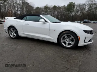 2019 Chevrolet Camaro 1LT with VIN 1G1FB3DS1K0127224, listed as a Copart auction lot 42144365 with 105,984 mi miles and Salvage Title. Bid and sale history available at carsss.com. Image 4.