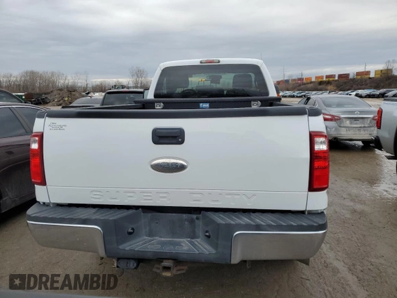 2012 Ford Super Duty F-250 SRW XL with VIN 1FTBF2BT9CEA65320, listed as a Copart auction lot 43140665 with 75,405 mi miles and Salvage Title. Bid and sale history available at carsss.com. Image 6.