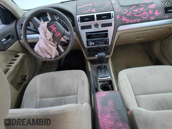 2006 Mercury Milan with VIN 3MEHM07176R646424, listed as a Copart auction lot 83769874 with 193,140 mi miles and Salvage title. Bid and sale history available at DreamBid. Image 8.