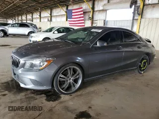2014 Mercedes-Benz CLA 250 with VIN WDDSJ4EB4EN154198, listed as a Copart auction lot 59548965 with 76,735 mi miles and Salvage title. Bid and sale history available at DreamBid. Image 1.