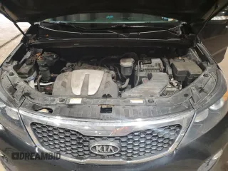 2012 Kia Sorento EX with VIN 5XYKUDA27CG281054, listed as a Copart auction lot 46639705 with 129,816 mi miles and Salvage Title. Bid and sale history available at carsss.com. Image 12.