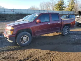 2009 Chevrolet Colorado LT w/1LT with VIN 1GCDT13E798130975, listed as a Copart auction lot 86856484 with 173,100 mi miles and Clean Title. Bid and sale history available at carsss.com. Image 1.