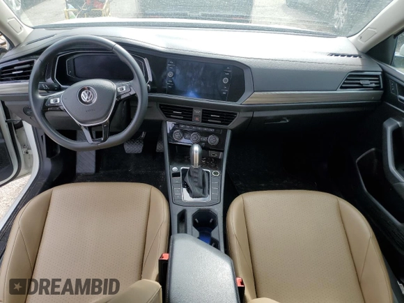 2019 Volkswagen Jetta SEL z VIN 3VWE57BU6KM081373, wystawiony jako Copart lot #54739325 z przebiegiem 65 381 mil mil oraz Czysty tytuł • Clean title. Historia ofert i sprzedaży dostępna na DreamBid. Obrazek 8.