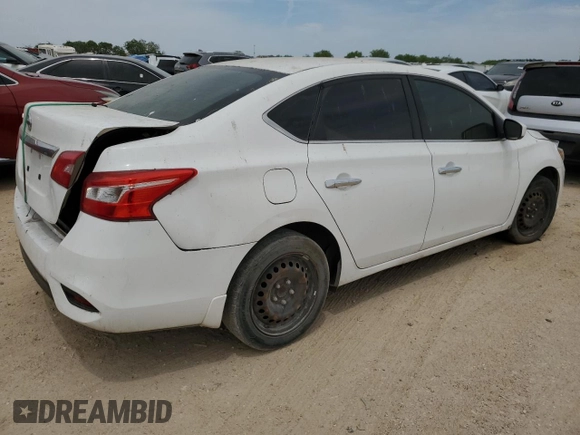 2017 Nissan Sentra S with VIN 3N1AB7AP1HY307412, listed as a Copart auction lot 53809965 with Not Provided miles and Salvage Title. Bid and sale history available at DreamBid. Image 3.