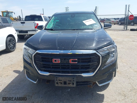 2022 GMC Terrain SLE with VIN 3GKALTEV5NL173612, listed as a IAAI auction lot 41856301 with 182,594 mi miles. Bid and sale history available at carsss.com. Image 12.