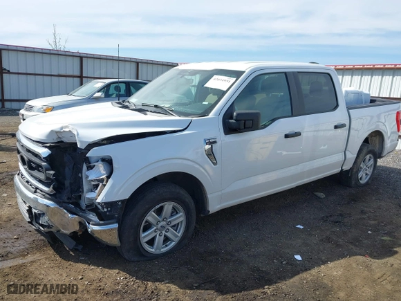 2023 Ford F-150 XL with VIN 1FTEW1C51PKE77973, listed as a IAAI auction lot 42034951 with 39,465 mi miles. Bid and sale history available at carsss.com. Image 19.