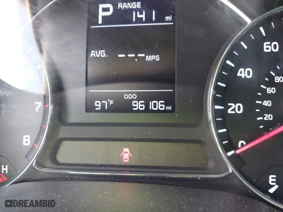 2017 Kia Forte LX with VIN 3KPFK4A74HE015210, listed as a IAAI auction lot 41799420 with 96,106 mi miles. Bid and sale history available at carsss.com. Image 7.