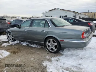 2006 Jaguar XJ with VIN SAJWA79B06SH07721, listed as a Copart auction lot 87851345 with 93,004 mi miles and Salvage Title. Bid and sale history available at carsss.com. Image 2.