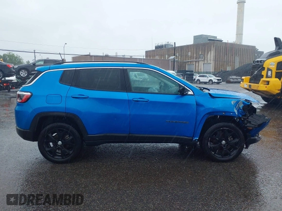 2021 Jeep Compass Limited with VIN 3C4NJDCB1MT553336, listed as a IAAI auction lot 42274150 with 85,325 mi miles and . Bid and sale history available at DreamBid. Image 13.