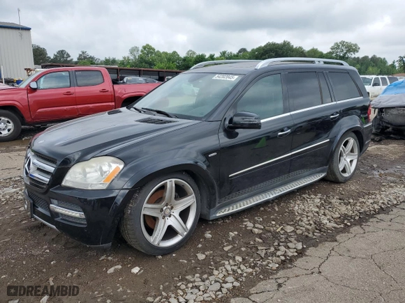2012 Mercedes-Benz GL-Class GL 350 BlueTEC with VIN 4JGBF2FE8CA775632, listed as a Copart auction lot 54202045 with 167,239 mi miles and Clean Title. Bid and sale history available at carsss.com. Image 1.