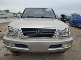 1999 Lexus LX 470 with VIN JT6HT00W2X0043805, listed as a Copart auction lot 54496735 with 520,244 mi miles and Clean Title. Bid and sale history available at DreamBid. Image 5.