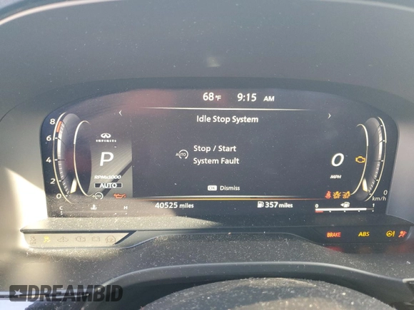 2023 Infiniti QX60 Luxe с VIN 5N1DL1FS3PC362013, выставлен на аукционе Copart как лот 50797025 с пробегом 40 525 миль миль и На запчасти • Non repairable. История ставок и продаж доступна на DreamBid. Изображение 9.