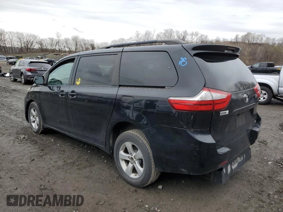 2017 Toyota Sienna LE Auto Access Seat с VIN 5TDKZ3DC5HS839932, выставлен на аукционе Copart как лот 53043735 с пробегом 240 630 миль миль и Чистый • Clean title. История ставок и продаж доступна на DreamBid. Изображение 2.
