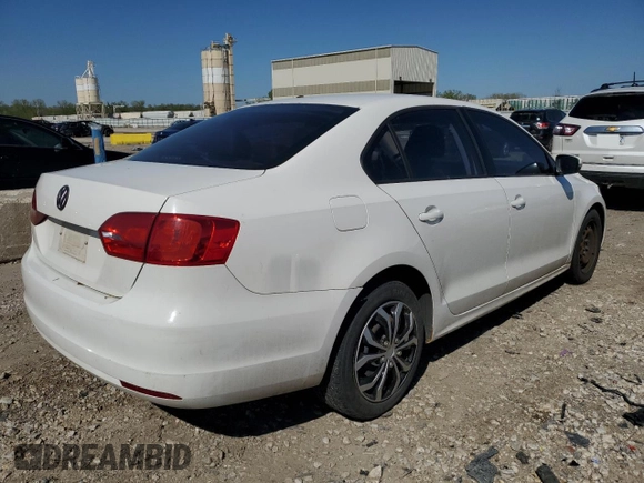 2011 Volkswagen Jetta SE with VIN 3VWDX7AJ7BM367469, listed as a Copart auction lot 53774995 with 129,915 mi miles and Salvage title. Bid and sale history available at DreamBid. Image 3.