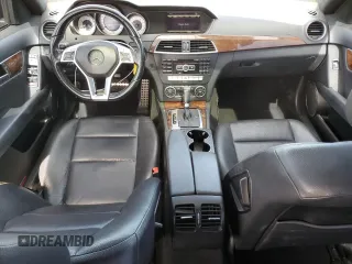2014 Mercedes-Benz C-Class C 250 Sport with VIN WDDGF4HB9ER313888, listed as a Copart auction lot 48814895 with 159,815 mi miles and Salvage Title. Bid and sale history available at carsss.com. Image 8.