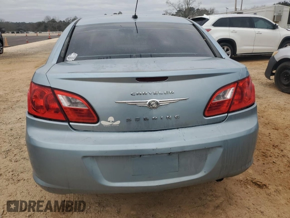 2009 Chrysler Sebring LX с VIN 1C3LC46B59N514516, выставлен на аукционе Copart как лот 43616355 с пробегом 184 683 миль миль и Списание • Salvage title. История ставок и продаж доступна на DreamBid. Изображение 6.