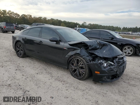 2017 Audi A7 Prestige with VIN WAU22AFC7HN012202, listed as a Copart auction lot 75482303 with 0 mi miles. Bid and sale history available at carsss.com. Image 4.