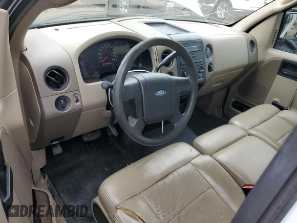 2008 Ford F-150 XL with VIN 1FTRF12WX8KB87907, listed as a Copart auction lot 46143165 with 210,446 mi miles and Salvage Title. Bid and sale history available at carsss.com. Image 8.