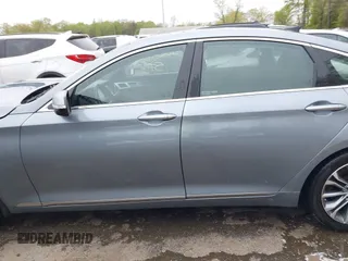 2015 Hyundai Genesis 3.8L with VIN KMHGN4JE8FU098774, listed as a IAAI auction lot 42069813 with 76,397 mi miles. Bid and sale history available at carsss.com. Image 15.