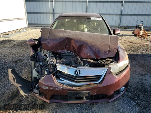 2012 Acura TSX with VIN JH4CU2F42CC006911, listed as a Copart auction lot 83497074 with 99,770 mi miles and Salvage Title. Bid and sale history available at carsss.com. Image 5.