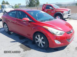 2013 Hyundai Elantra Limited with VIN KMHDH4AE6DU778602, listed as a IAAI auction lot 42373186 with 91,490 mi miles and . Bid and sale history available at DreamBid. Image 1.