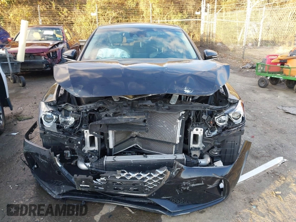 2019 Genesis G70 Advanced with VIN KMTG64LA7KU027220, listed as a IAAI auction lot 41133708 with 50,987 mi miles and . Bid and sale history available at DreamBid. Image 12.