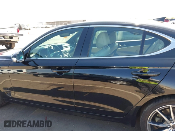 2023 Genesis G70 2.0T with VIN KMTG34TA3PU132398, listed as a IAAI auction lot 42497066 with 34,759 mi miles and . Bid and sale history available at DreamBid. Image 14.