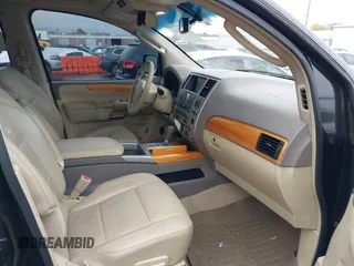 2008 Infiniti QX56 with VIN 5N3AA08D98N902382, listed as a IAAI auction lot 40817424 with 178,284 mi miles. Bid and sale history available at carsss.com. Image 5.