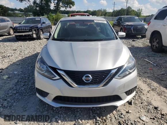 2017 Nissan Sentra S with VIN 3N1AB7AP1HY214132, listed as a Copart auction lot 62273785 with 69,509 mi miles and Salvage title. Bid and sale history available at DreamBid. Image 5.