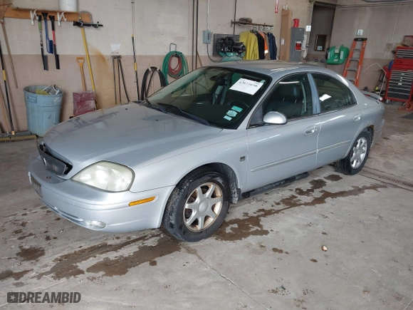 2003 Mercury Sable LS Premium with VIN 1MEFM55S63G621064, listed as a IAAI auction lot 42099656 with 182,862 mi miles. Bid and sale history available at carsss.com. Image 2.