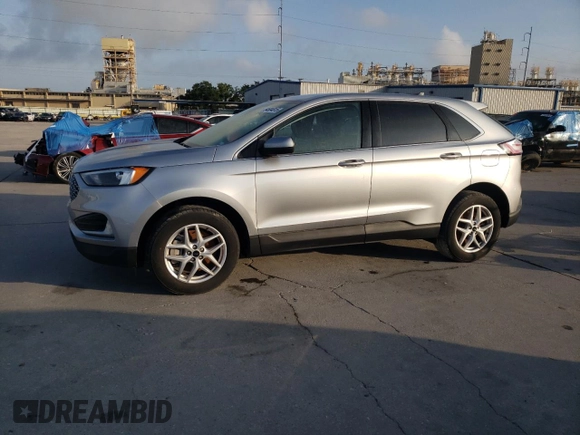 2023 Ford Edge SEL z VIN 2FMPK4J90PBA38667, wystawiony jako Copart lot #54534815 z przebiegiem Nie podano mil oraz Szkoda całkowita • Salvage title. Historia ofert i sprzedaży dostępna na DreamBid. Obrazek 1.