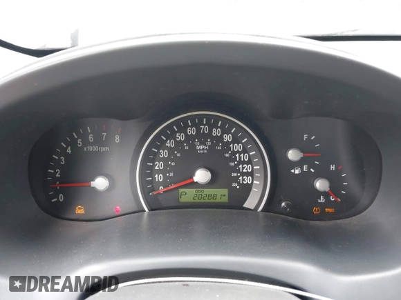 2010 Kia Sedona LX with VIN KNDMG4C30A6329449, listed as a IAAI auction lot 41946489 with 202,881 mi miles. Bid and sale history available at carsss.com. Image 7.