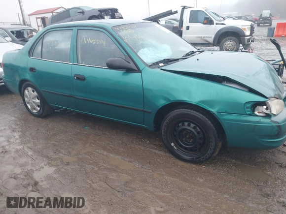 1998 Toyota Corolla VE with VIN 1NXBR12E6WZ094363, listed as a IAAI auction lot 41465384 with 265,919 mi miles and . Bid and sale history available at DreamBid. Image 12.