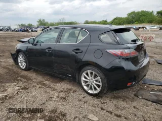 2012 Lexus CT 200h with VIN JTHKD5BH7C2117143, listed as a Copart auction lot 59111325 with 93,247 mi miles and Salvage title. Bid and sale history available at DreamBid. Image 2.