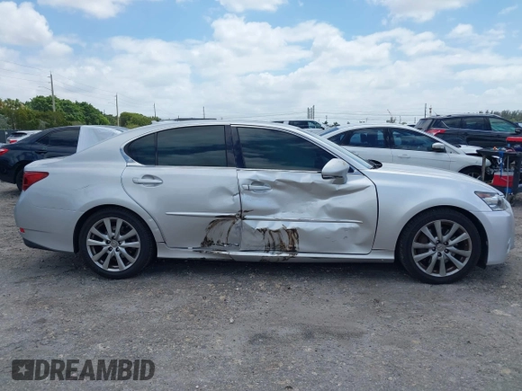 2014 Lexus GS 350 with VIN JTHBE1BL7E5036543, listed as a IAAI auction lot 42115869 with 130,300 mi miles and . Bid and sale history available at DreamBid. Image 13.