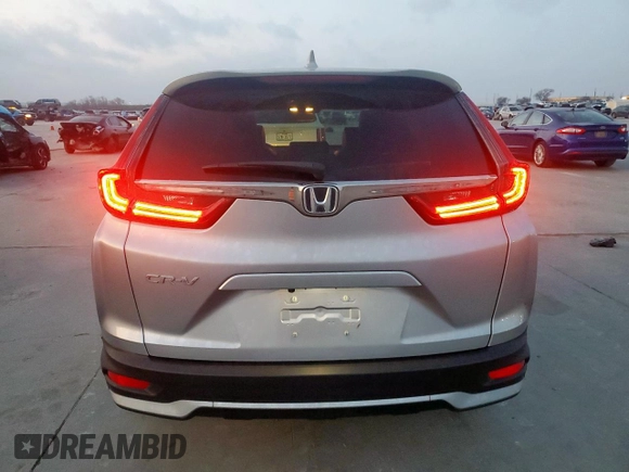 2020 Honda CR-V EX-L with VIN 2HKRW1H86LH424070, listed as a Copart auction lot 48828555 with 48,962 mi miles and Salvage Title. Bid and sale history available at carsss.com. Image 6.