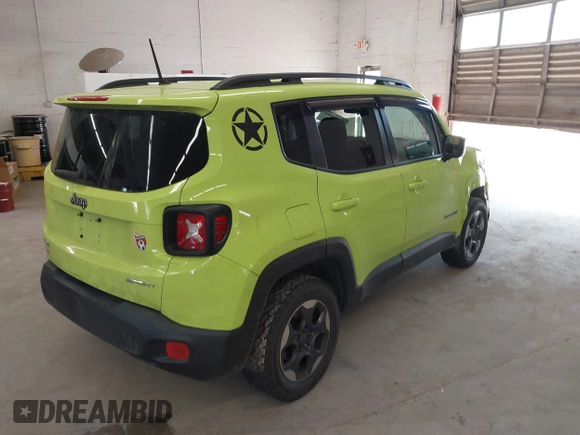 2017 Jeep Renegade Sport z VIN ZACCJBAB5HPF90613, wystawiony jako IAAI lot #42566902 z przebiegiem 172 923 mil mil oraz . Historia ofert i sprzedaży dostępna na DreamBid. Obrazek 4.