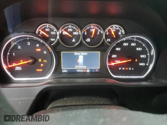 2021 Chevrolet Silverado 3500HD Work Truck with VIN 1GC4YSEY3MF127588, listed as a Copart auction lot 79091424 with 99,230 mi miles and Salvage Title. Bid and sale history available at carsss.com. Image 9.