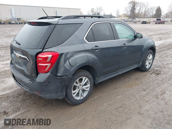 2017 Chevrolet Equinox LT with VIN 2GNALCEK1H1617387, listed as a IAAI auction lot 40962088 with 166,341 mi miles. Bid and sale history available at carsss.com. Image 4.