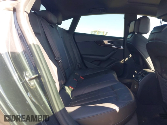 2018 Audi A5 Sportback Premium Plus with VIN WAUENCF53JA132769, listed as a IAAI auction lot 42037673 with 128,040 mi miles. Bid and sale history available at carsss.com. Image 8.