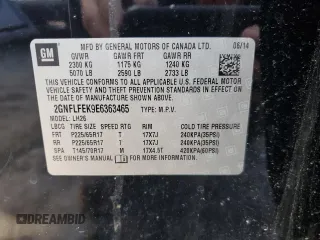 2014 Chevrolet Equinox LT with VIN 2GNFLFEK9E6363465, listed as a Copart auction lot 42608955 with 133,319 mi miles and Salvage Title. Bid and sale history available at carsss.com. Image 13.