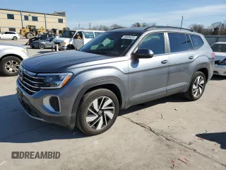2024 Volkswagen Atlas SE z VIN 1V2WR2CA4RC546357, wystawiony jako Copart lot #88926325 z przebiegiem 12 928 mil mil oraz Szkoda całkowita • Salvage title. Historia ofert i sprzedaży dostępna na DreamBid. Obrazek 1.